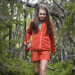 Store Bergans Runde Youth Girl Jacket - Brick