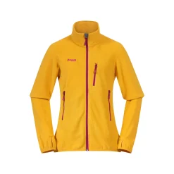 Best Bergans Runde Youth Girl Jacket - Light Golden Yellow
