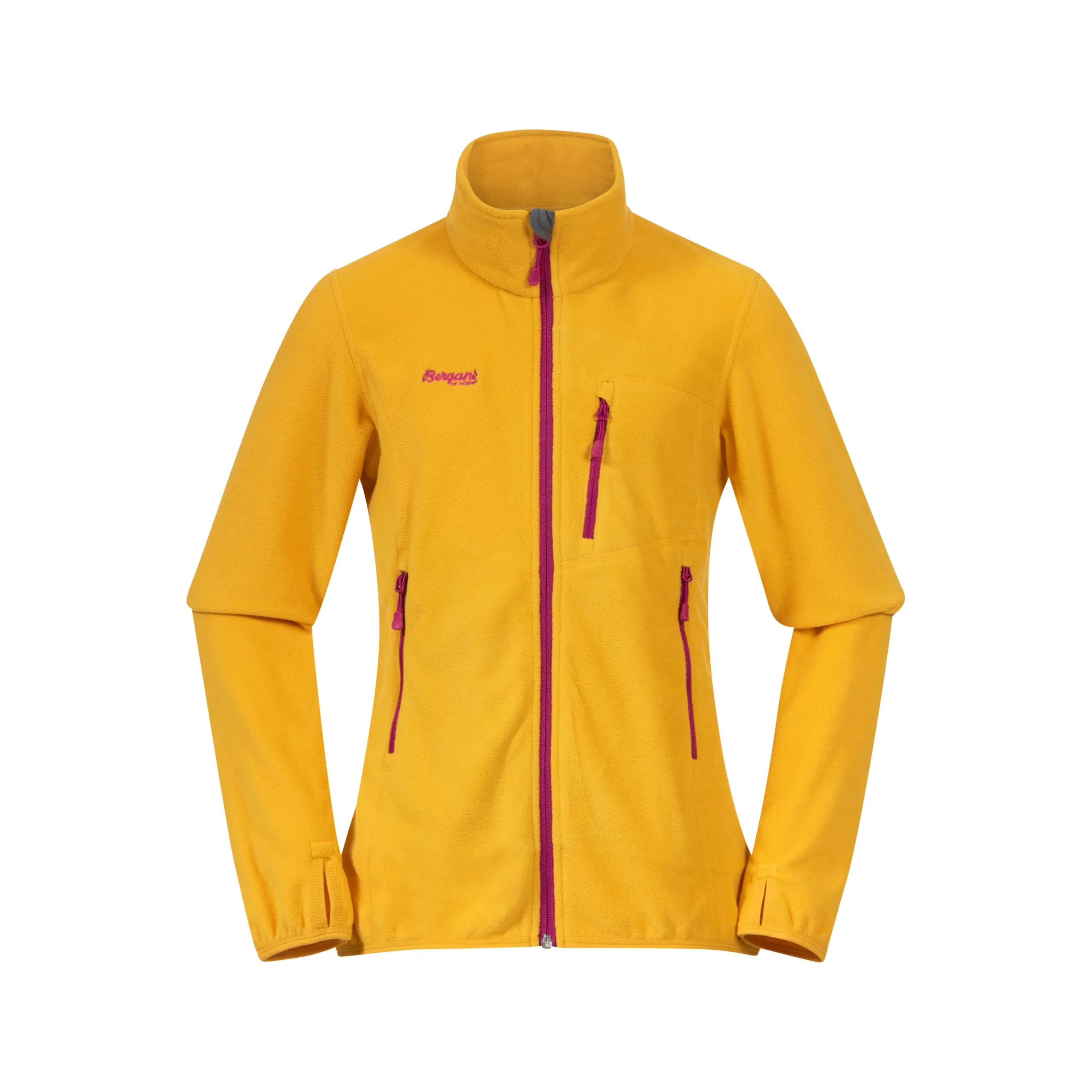 Best Bergans Runde Youth Girl Jacket - Light Golden Yellow