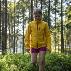 Best Bergans Runde Youth Girl Jacket - Light Golden Yellow