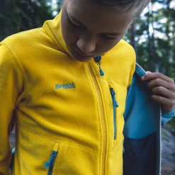 New Bergans Runde Youth Jacket - Light Golden Yellow
