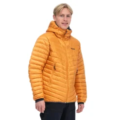Store Bergans Senja Down Light Jacket W/Hood - Golden Field