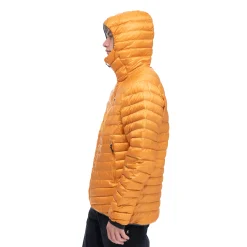 Store Bergans Senja Down Light Jacket W/Hood - Golden Field