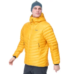 Best Bergans Senja Down Light Jacket W/Hood - Light Golden Yellow