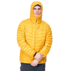 Best Bergans Senja Down Light Jacket W/Hood - Light Golden Yellow