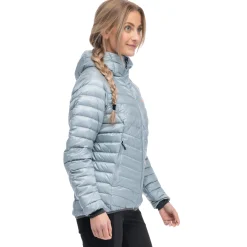 Sale Bergans Senja Down Light W Jacket W/Hood - Husky Blue