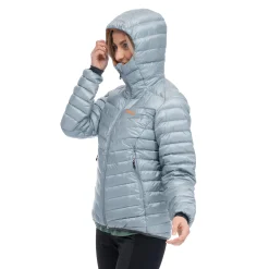 Sale Bergans Senja Down Light W Jacket W/Hood - Husky Blue