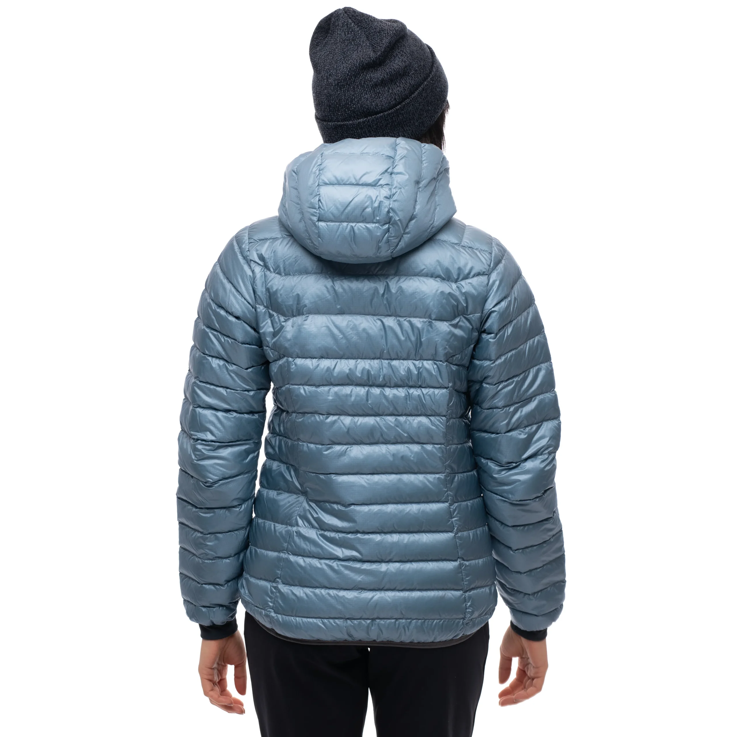 Cheap Bergans Senja Down Light W Jacket W/Hood - Smoke Blue