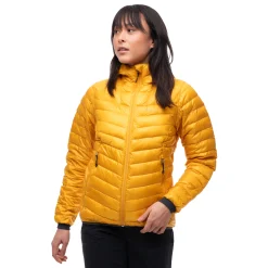 Cheap Bergans Senja Down Light W Jacket W/Hood - Light Golden Yellow