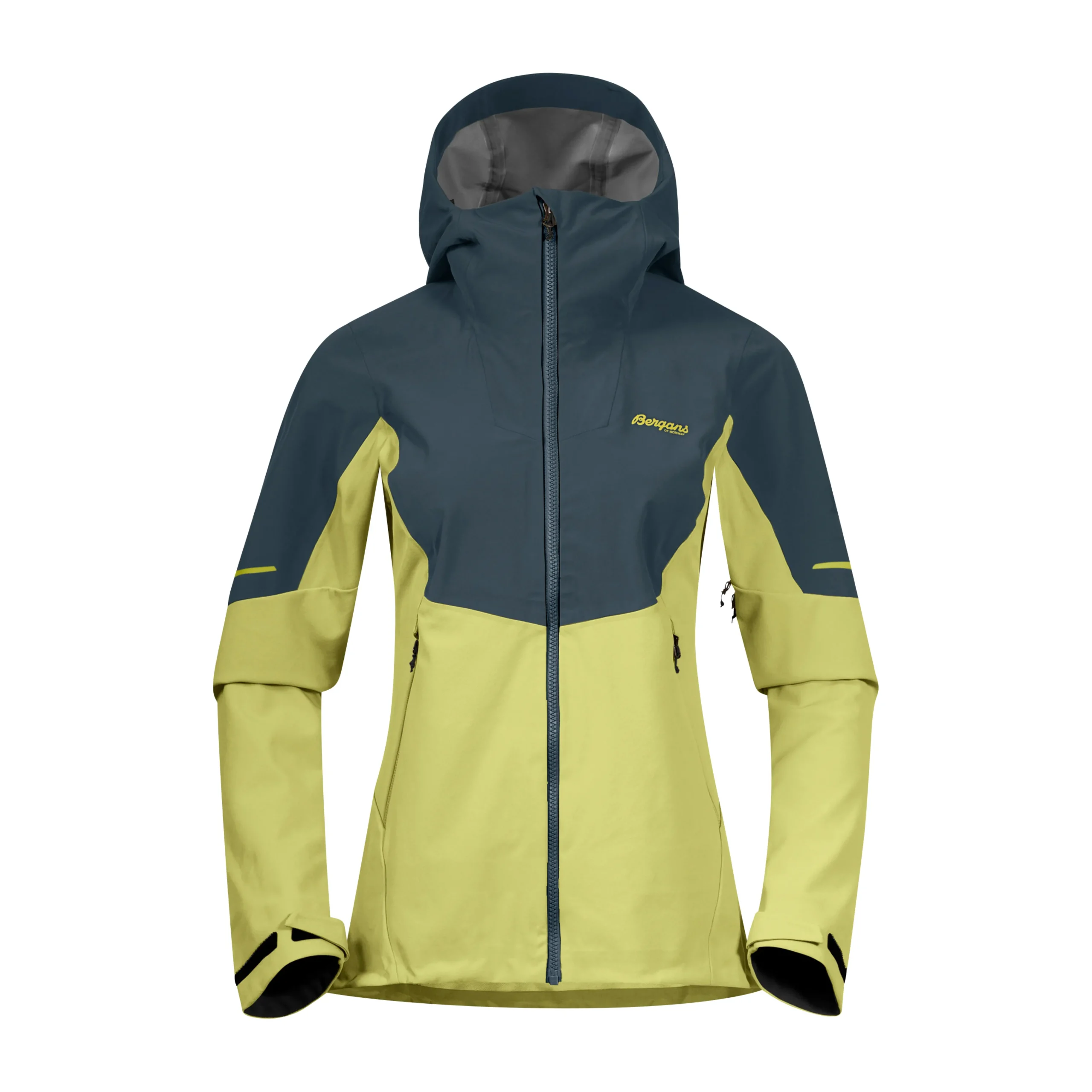 Fashion Bergans Senja Hybrid Softshell W Jacket - Green Oasis / Orion Blue