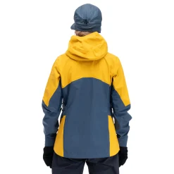 Best Bergans Senja 3L W Jacket - Orion Blue / Light Golden Yellow