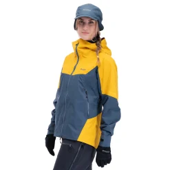 Best Bergans Senja 3L W Jacket - Orion Blue / Light Golden Yellow