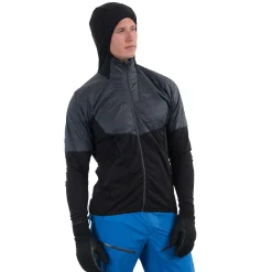 Sale Bergans Senja Midlayer Hood Jacket - Black