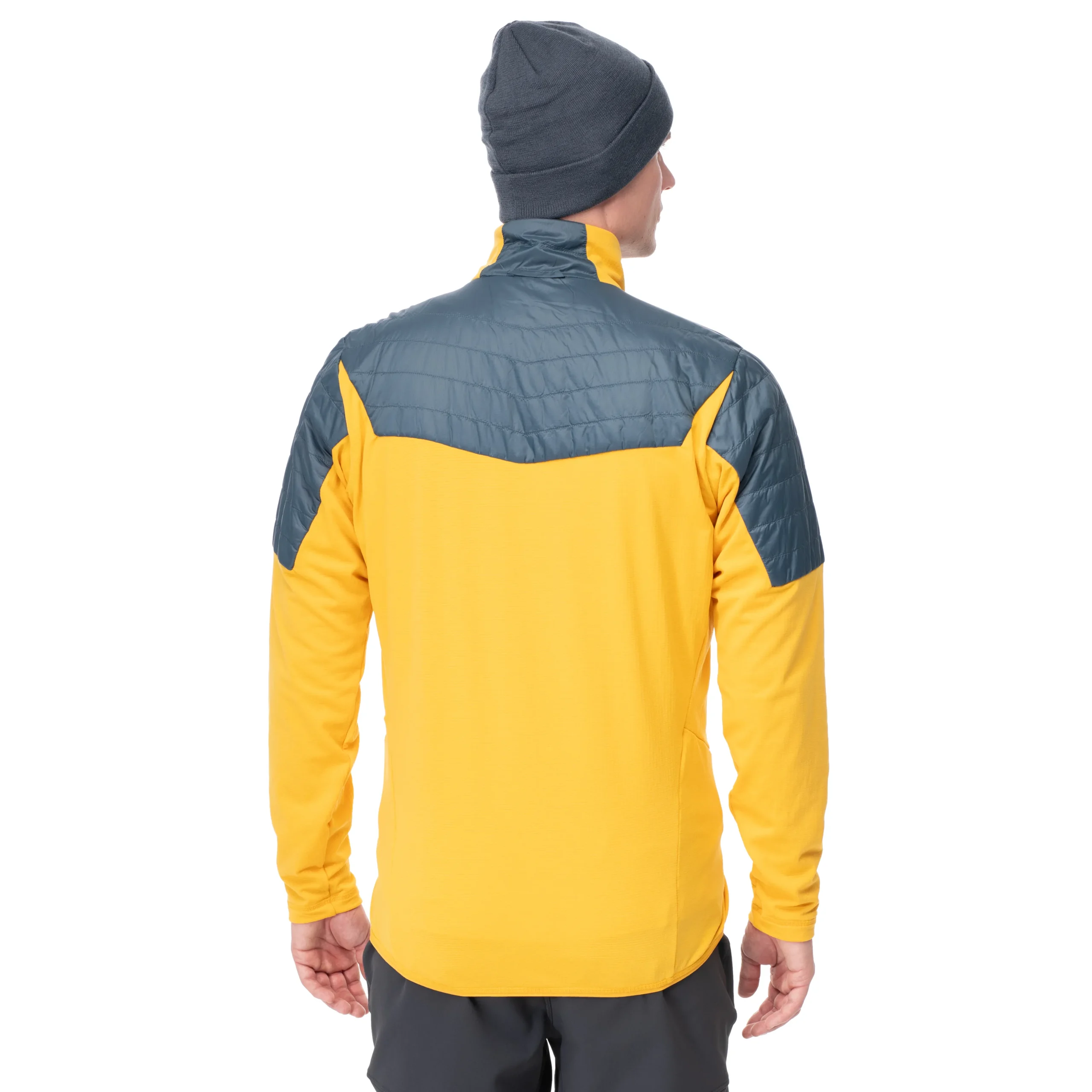 Cheap Bergans Senja Midlayer Jacket - Light Golden Yellow / Orion Blue