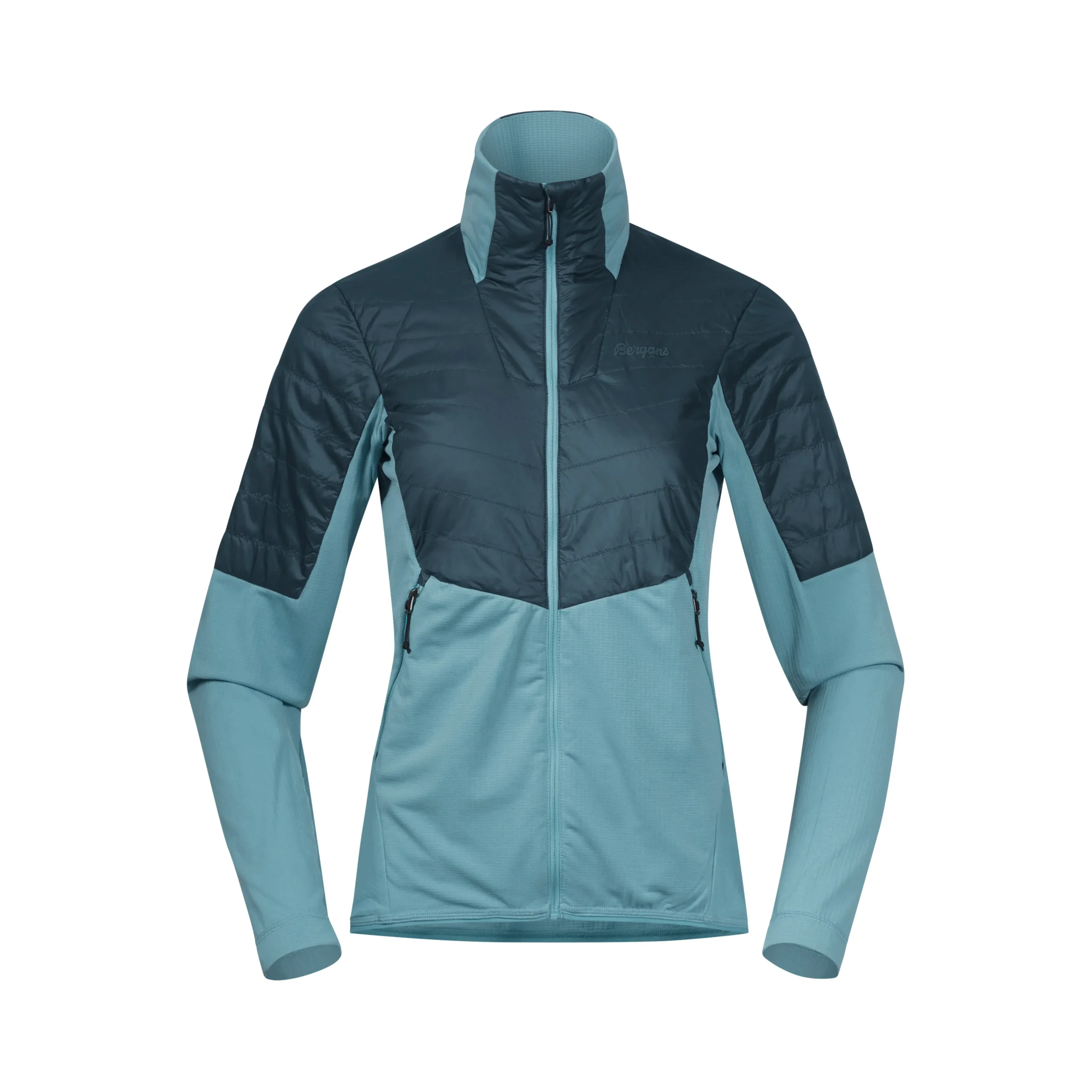 Best Sale Bergans Senja Midlayer W Jacket - Smoke Blue / Orion Blue