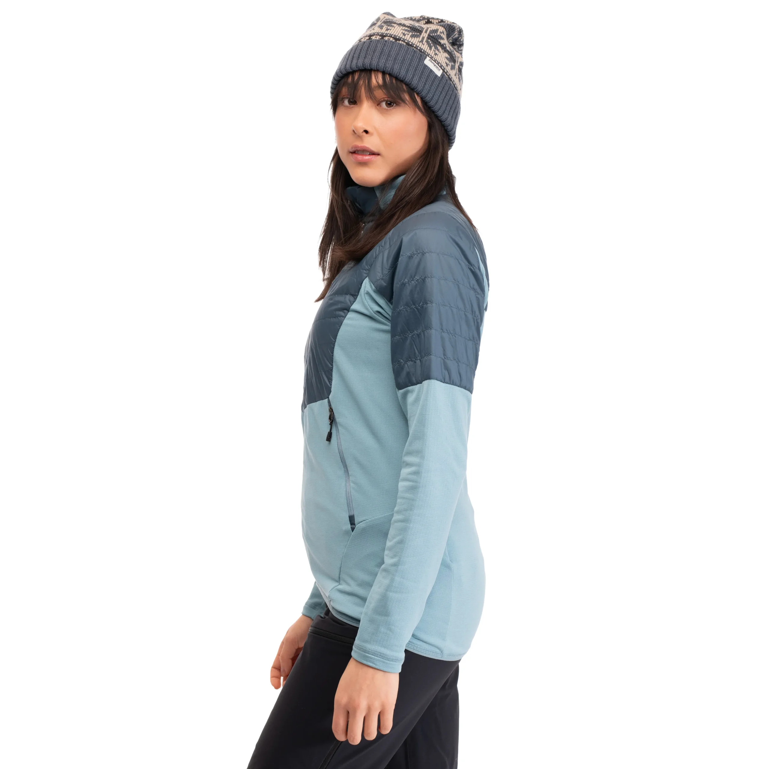 Best Sale Bergans Senja Midlayer W Jacket - Smoke Blue / Orion Blue