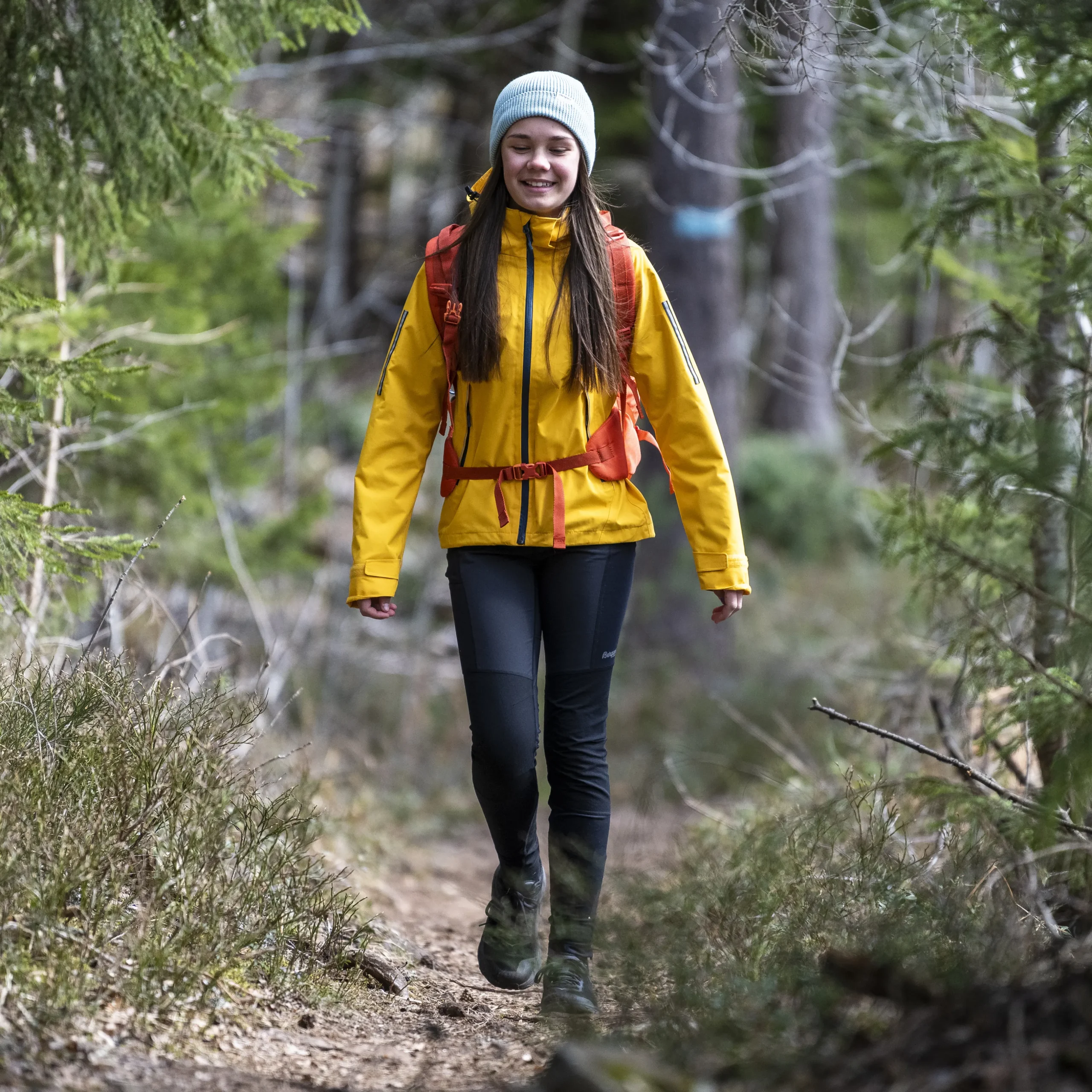 Fashion Bergans Sjoa 2L Youth Girl Jacket - Light Golden Yellow