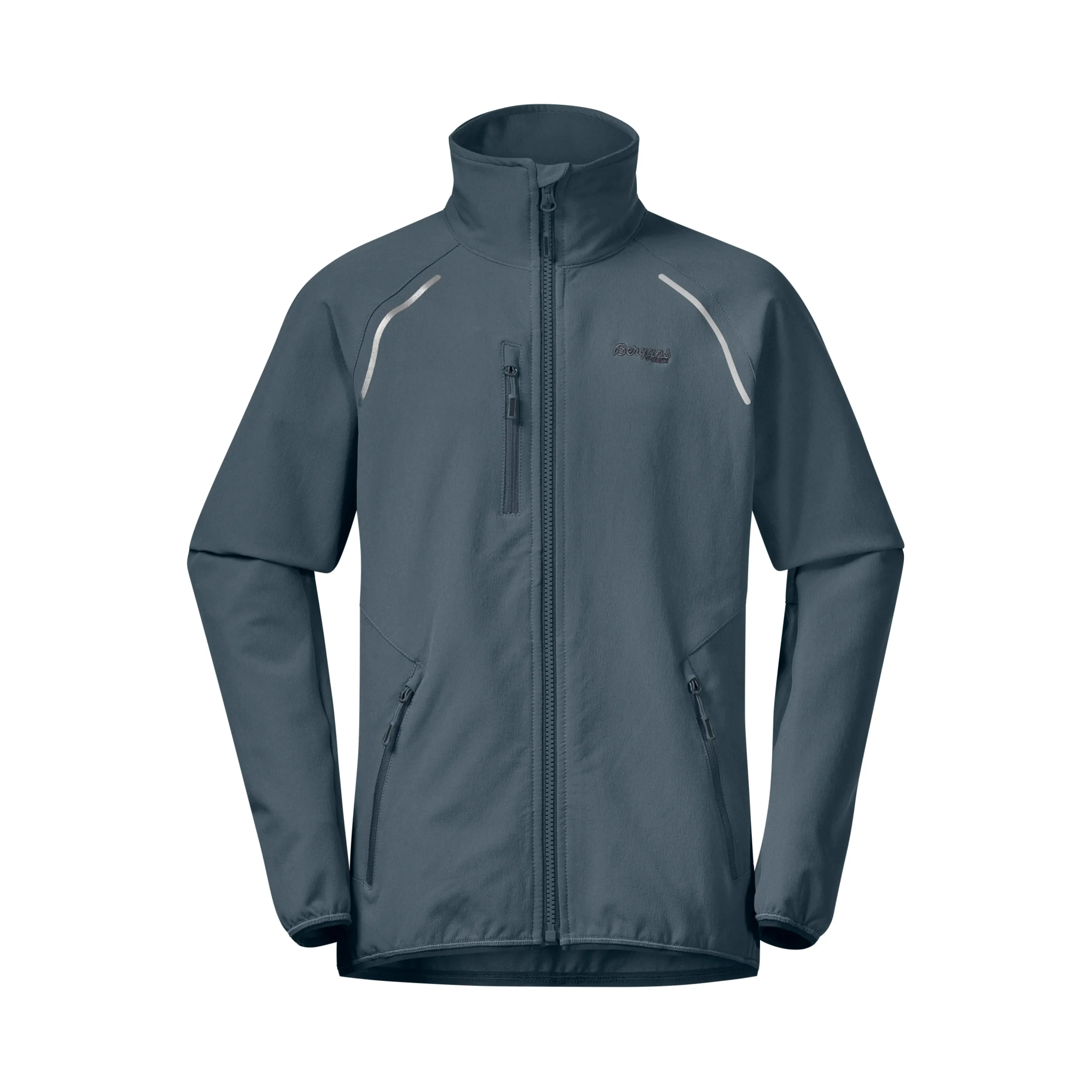Sale Bergans Sjoa Light Softshell Youth Jacket - Orion Blue