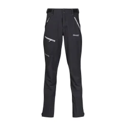 Clearance Bergans Sjoa Lt Softshell Youth Pants - Solid Charcoal