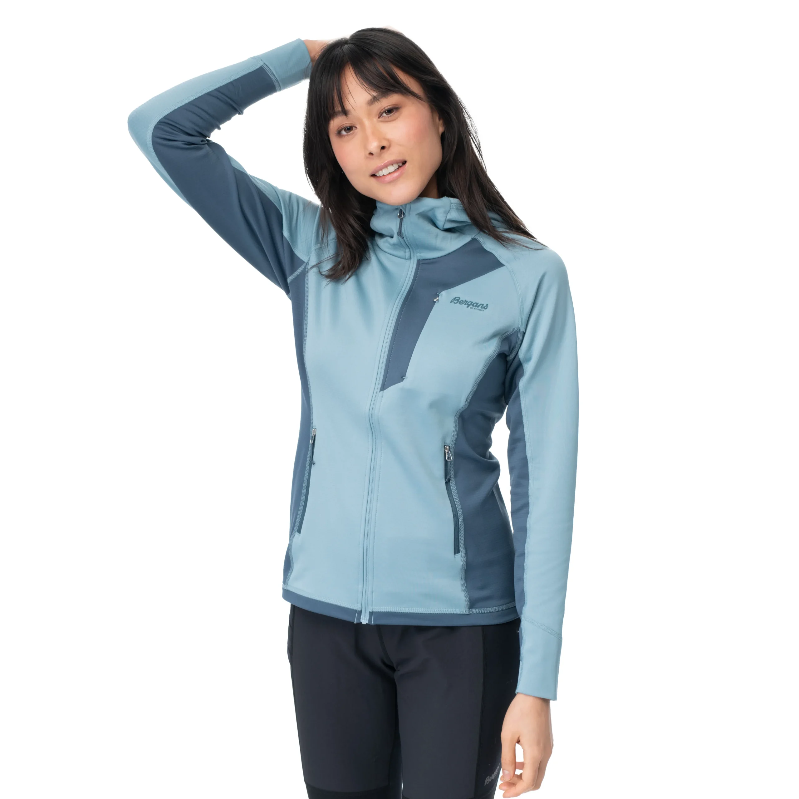 Discount Bergans Skaland Hood W Jacket - Smoke Blue
