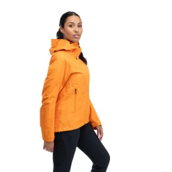 Shop Bergans Skar Light 3L Shell Jacket Women - Cloudberry Yellow
