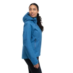 Clearance Bergans Skar Light 3L Shell Jacket Women - North Sea Blue