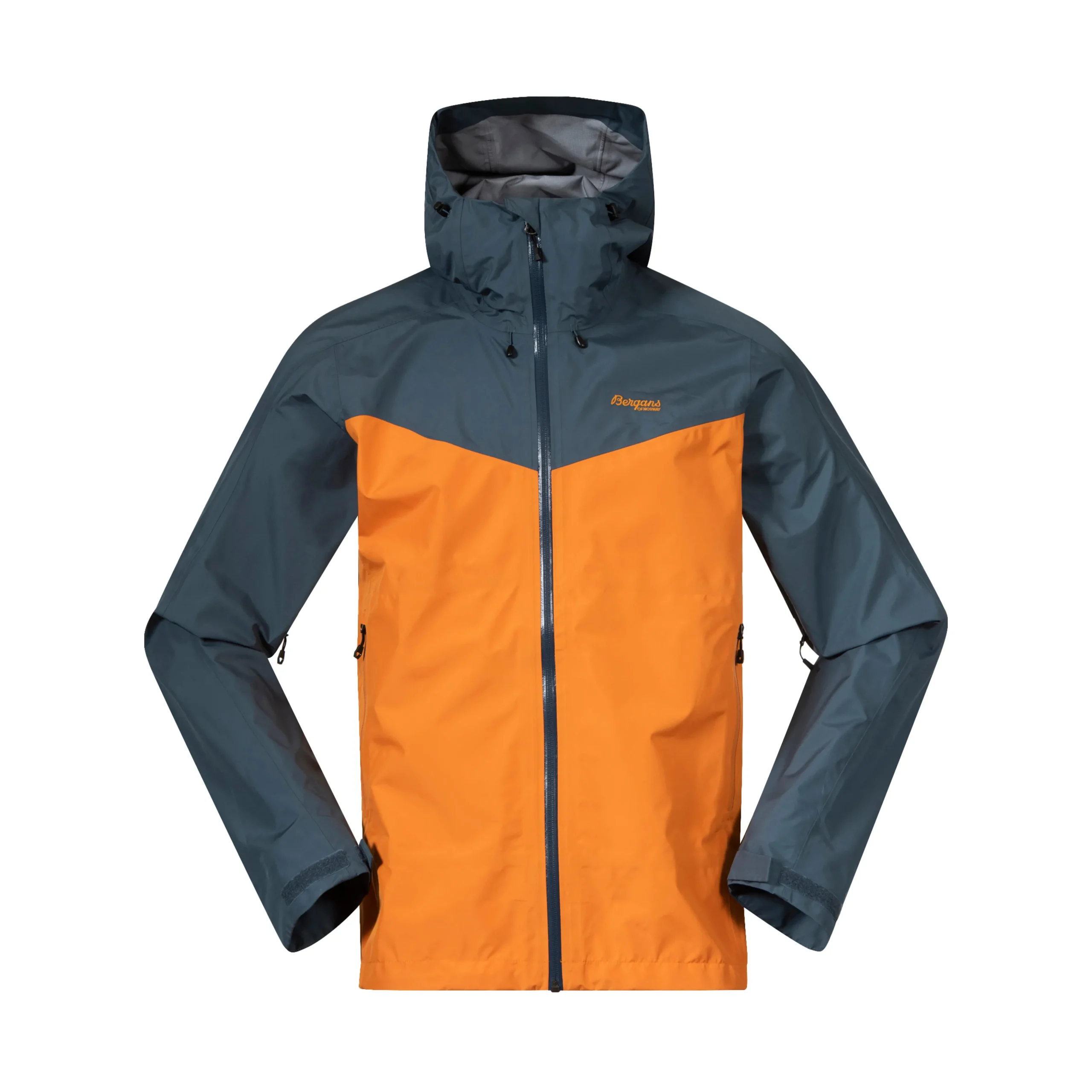 Best Bergans Skar Light 3L Shell Jacket Men - Cloudberry Yellow / Orion Blue
