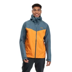 Best Bergans Skar Light 3L Shell Jacket Men - Cloudberry Yellow / Orion Blue