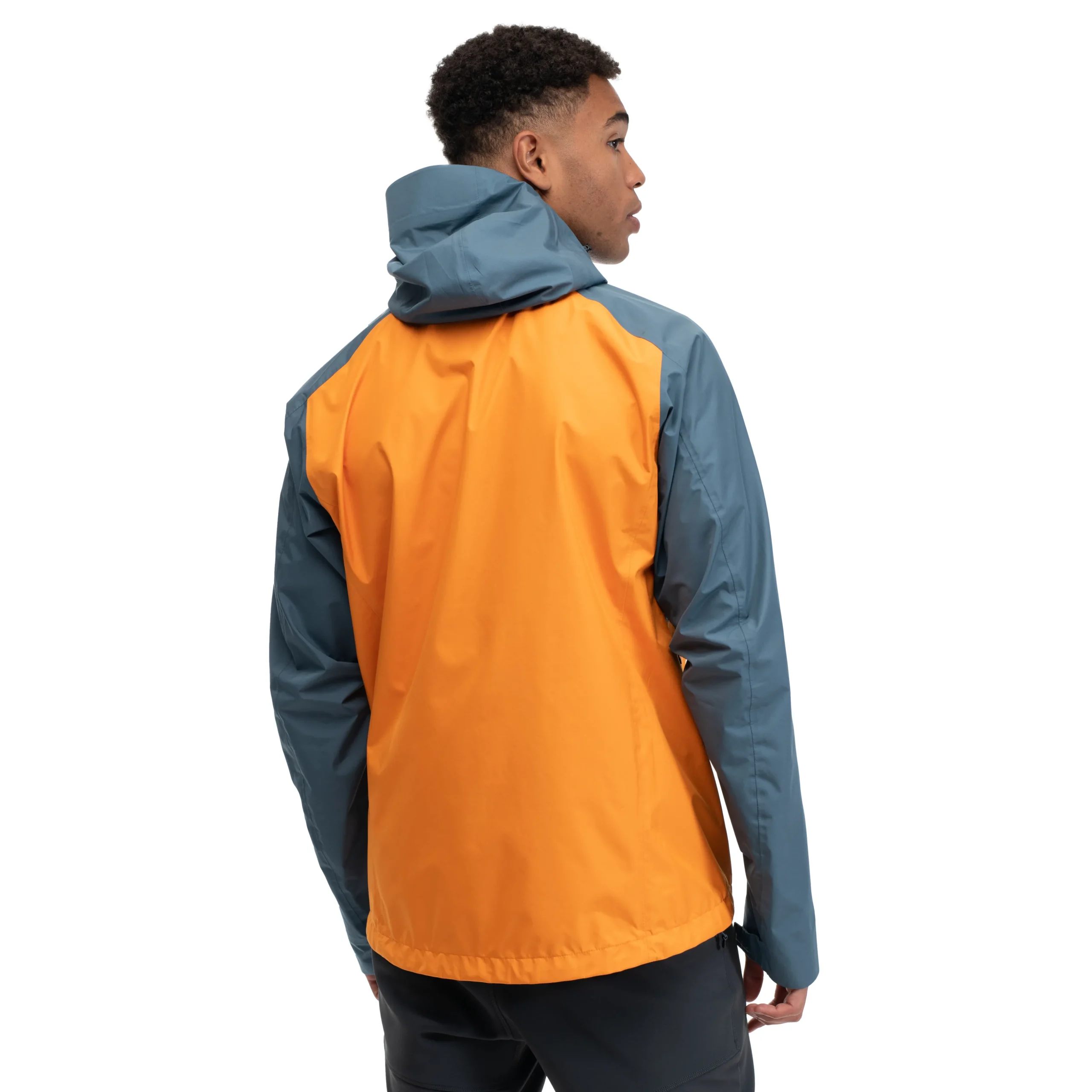 Best Bergans Skar Light 3L Shell Jacket Men - Cloudberry Yellow / Orion Blue