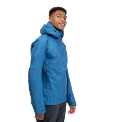 Outlet Bergans Skar Light 3L Shell Jacket Men - North Sea Blue