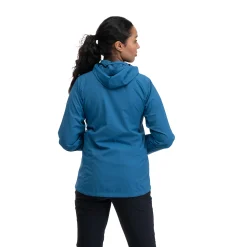 Clearance Bergans Skar Light Windbreaker Jacket Women - North Sea Blue