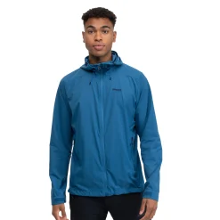 New Bergans Skar Light Windbreaker Jacket Men - North Sea Blue