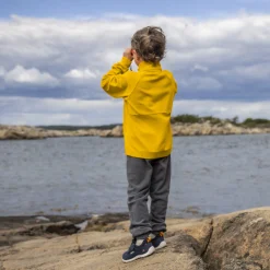 Shop Bergans Smådøl V5 LongZip Kids Set - Light Golden Yellow / Solid Dark Grey