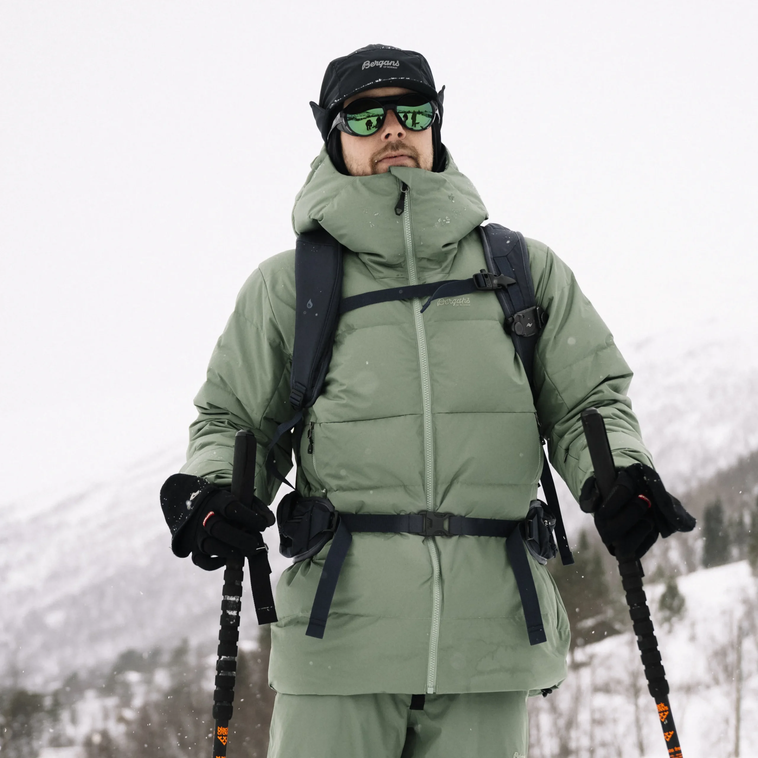 Hot Bergans Stranda V2 Down Jacket - Cool Green