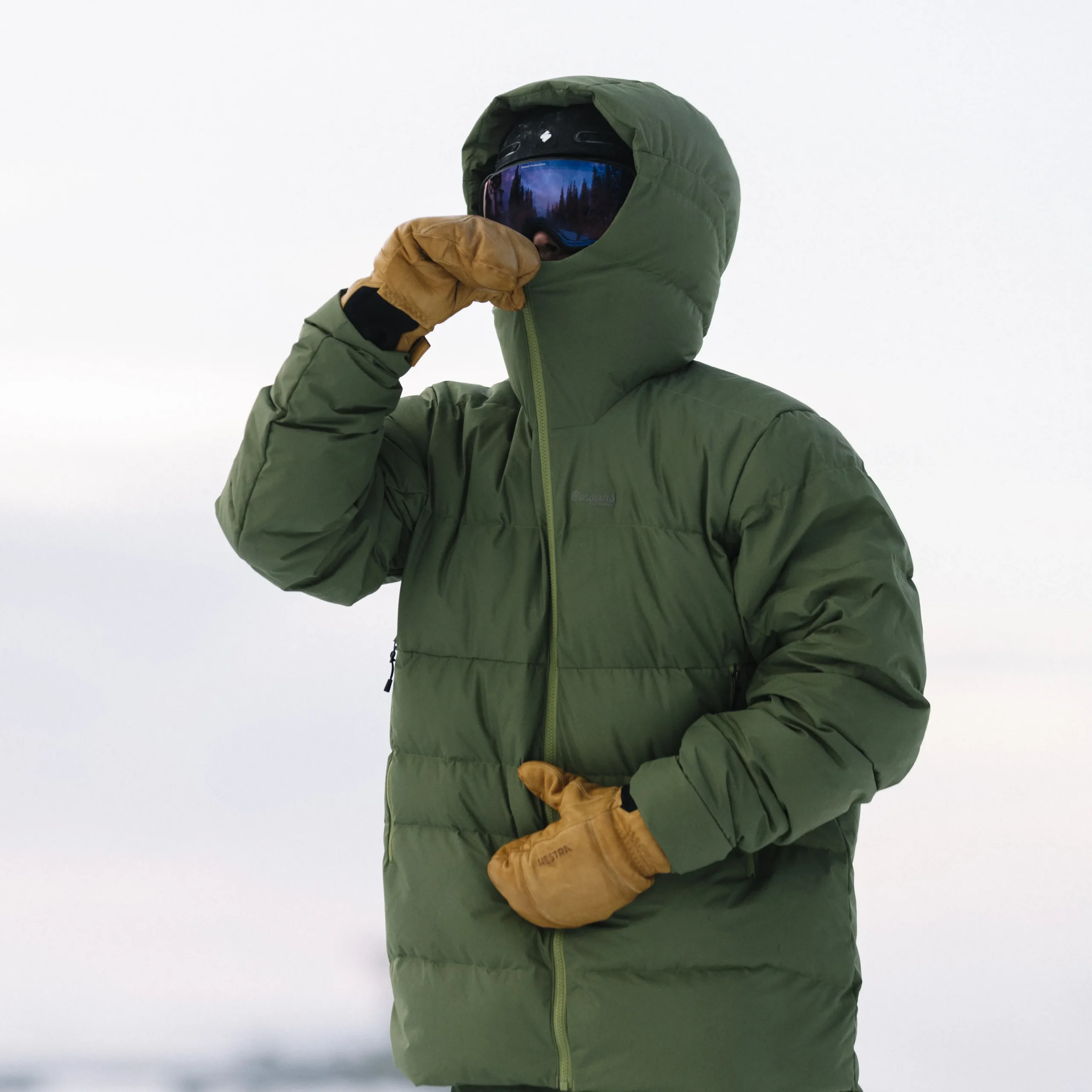 Best Sale Bergans Stranda V2 Down Jacket - Dark Green Oasis