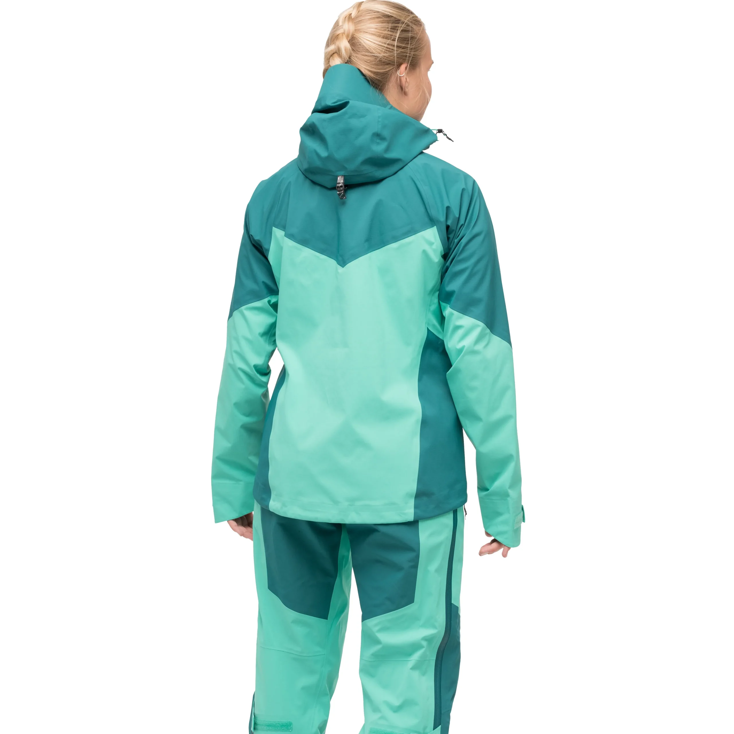 Flash Sale Bergans Tind 3L Shell Jacket Women - Light Malachite Green / Malachite Green