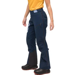 Best Bergans Tind 3L Shell Pants Women - Navy Blue / Blueberry Milk