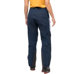 Best Bergans Tind 3L Shell Pants Women - Navy Blue / Blueberry Milk