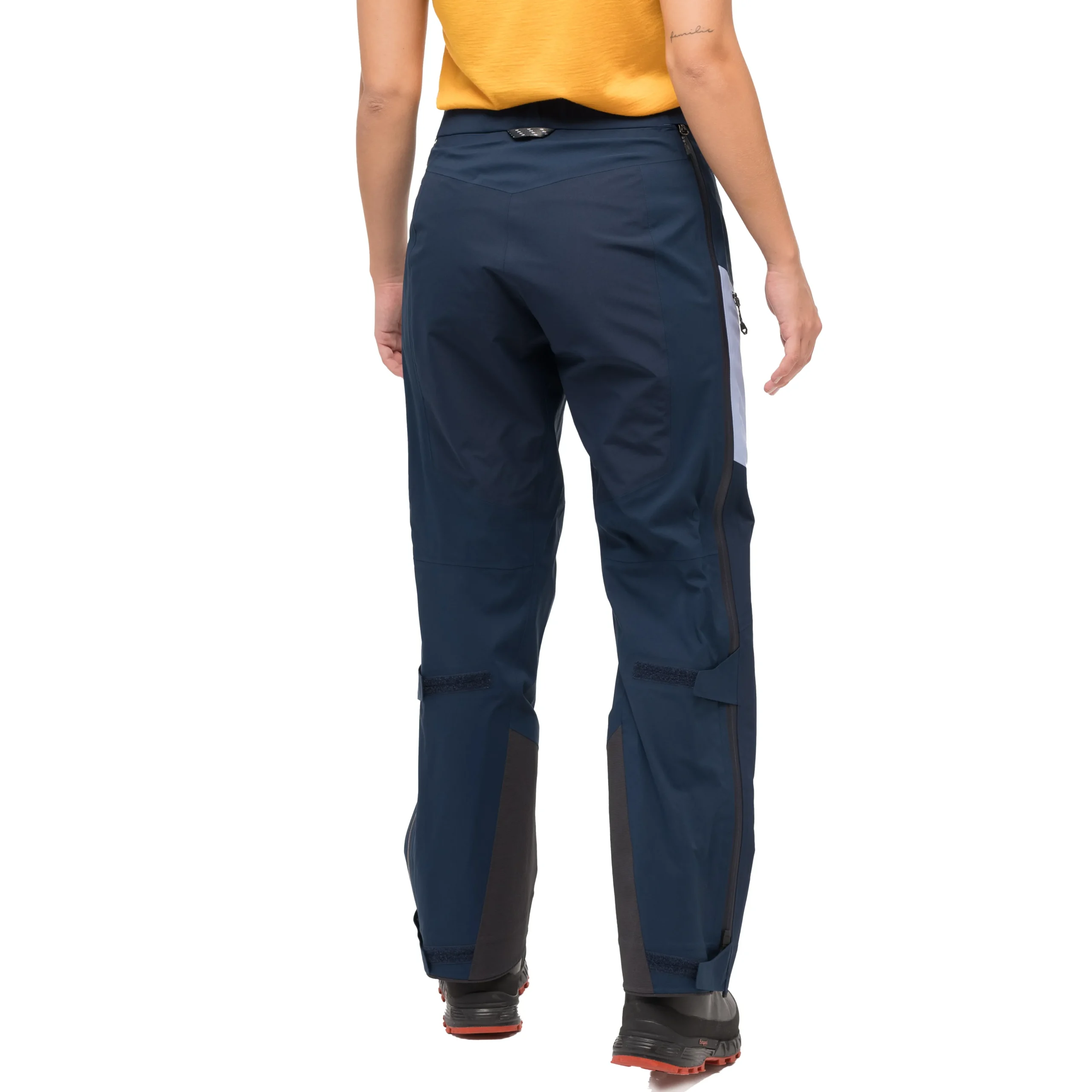Best Bergans Tind 3L Shell Pants Women - Navy Blue / Blueberry Milk