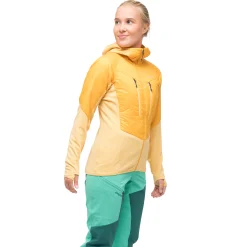 Store Bergans Tind Light Insulated Jacket Women - Marigold Yellow / Buttercup Yellow