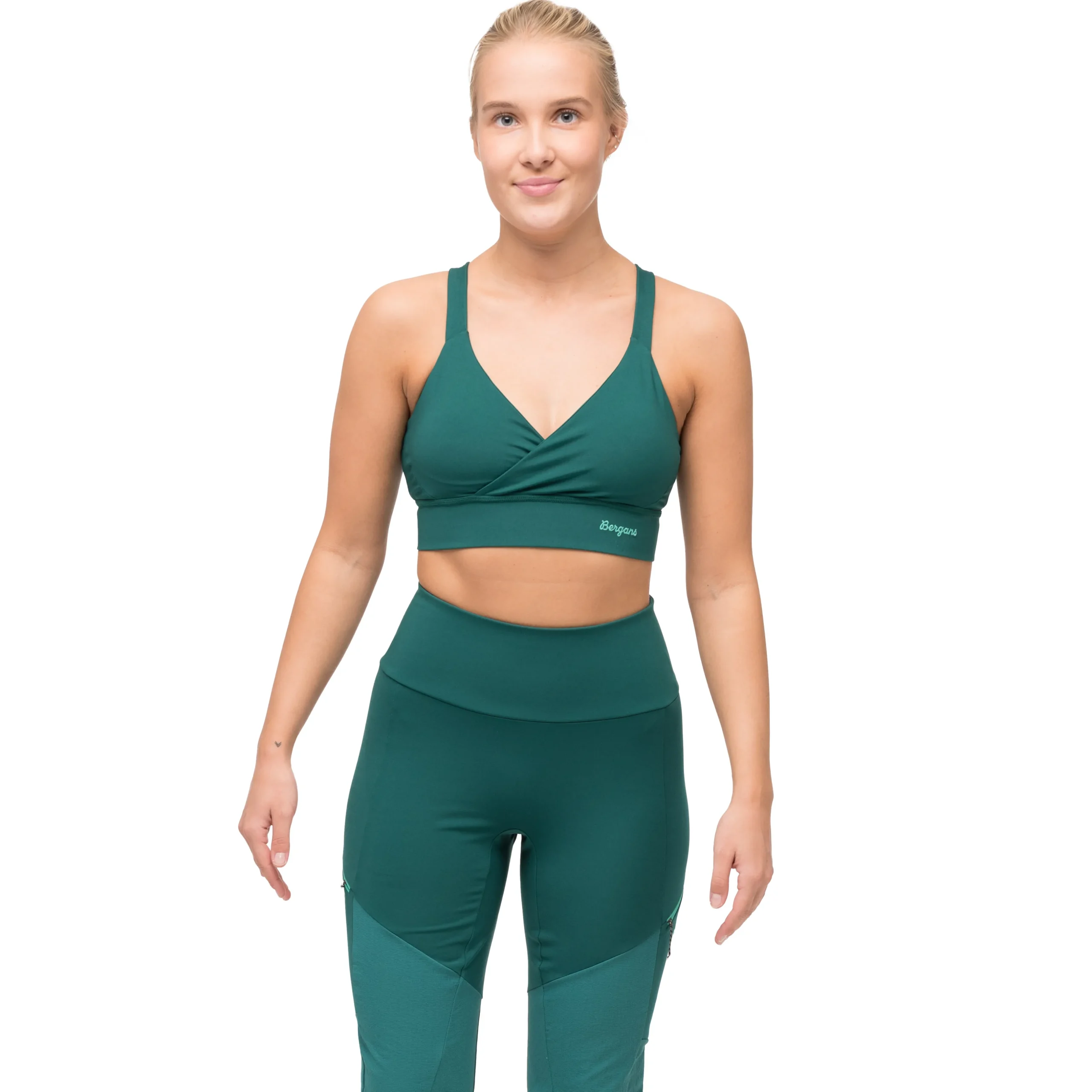 Best Bergans Tind Light Support Top Women - Malachite Green