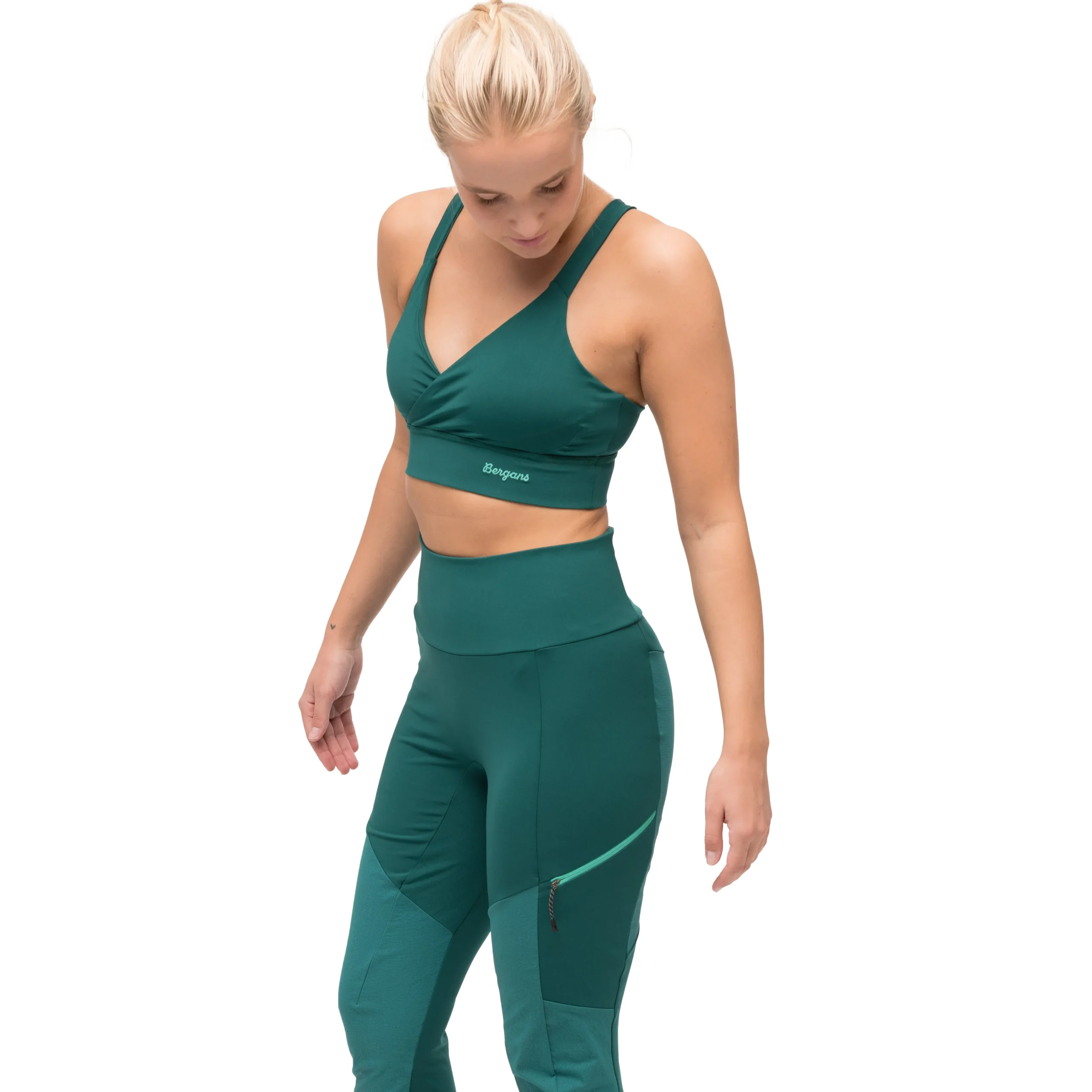 Best Bergans Tind Light Support Top Women - Malachite Green