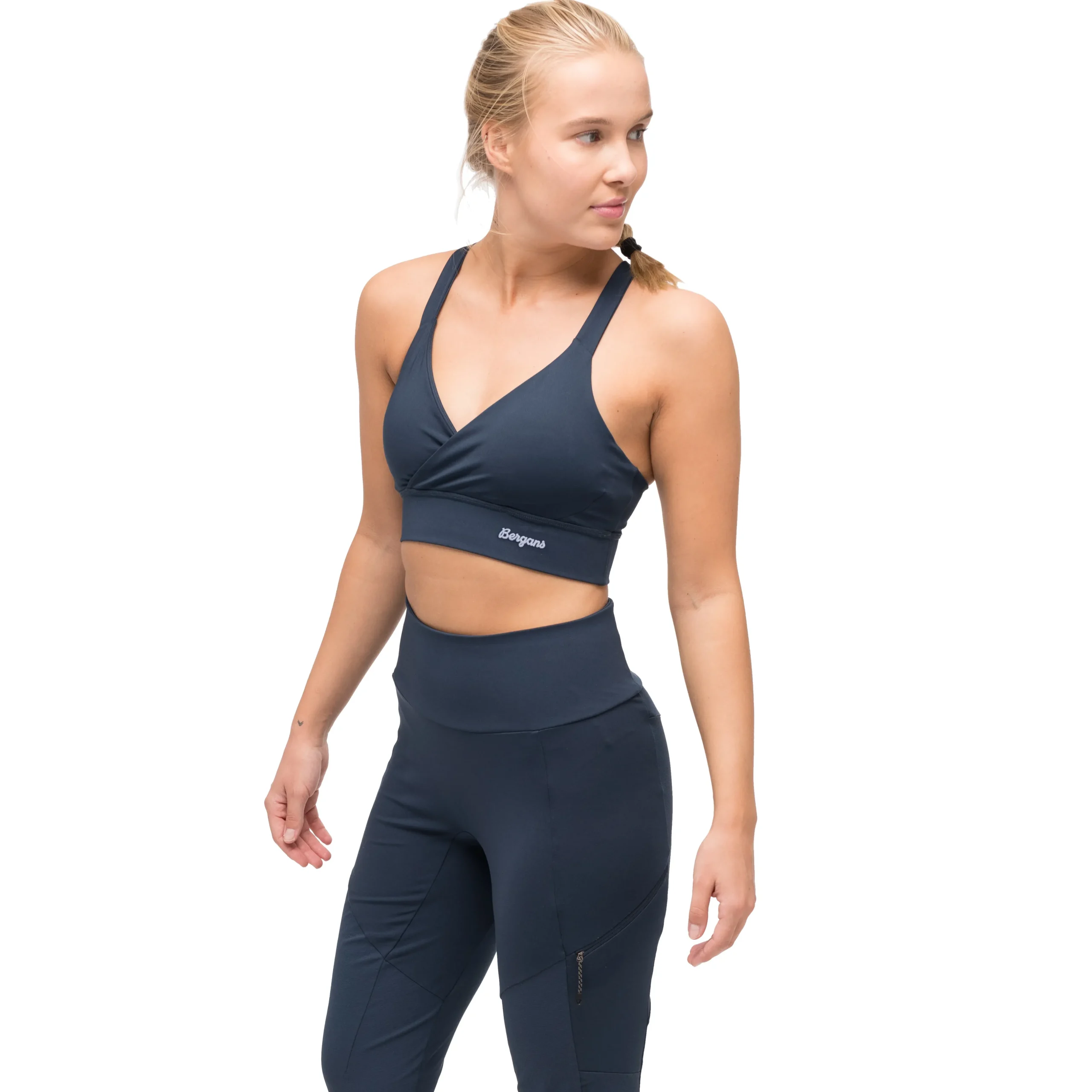 Shop Bergans Tind Light Support Top Women - Navy Blue