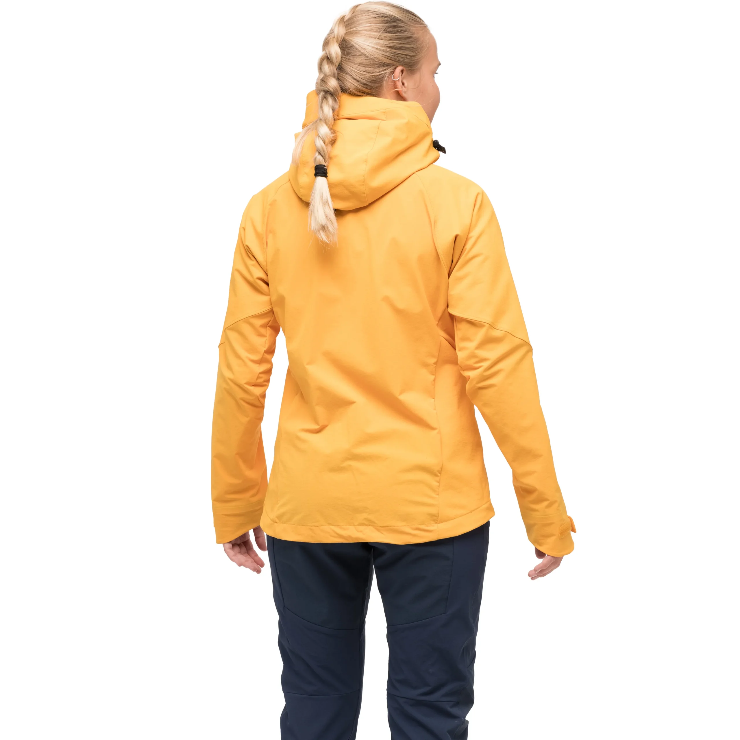 Store Bergans Tind Softshell Jacket Women - Marigold Yellow