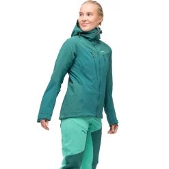 Best Bergans Tind Softshell Jacket Women - Malachite Green