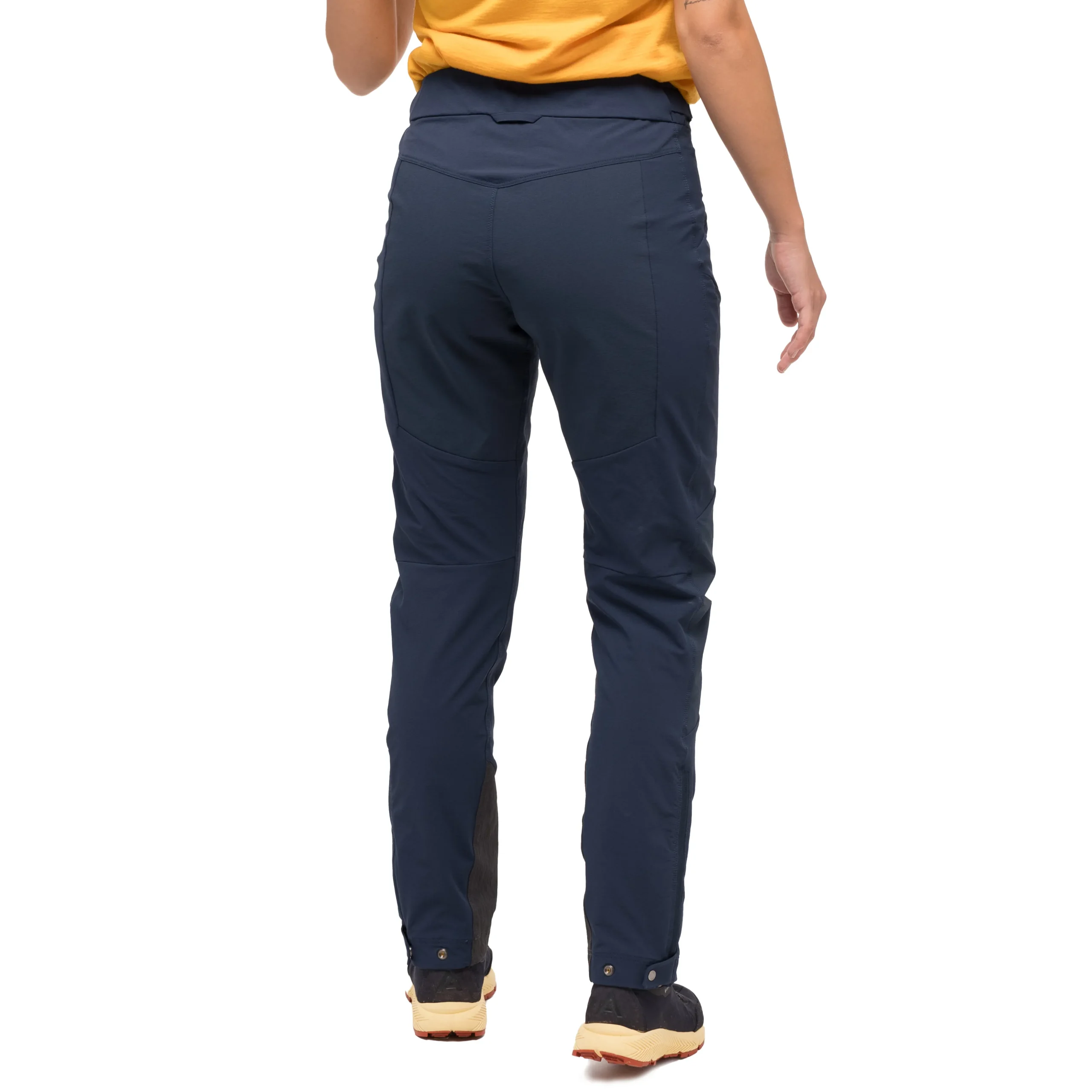 Shop Bergans Tind Softshell Pants Women - Navy Blue