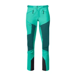Flash Sale Bergans Tind Softshell Pants Women - Light Malachite Green / Malachite Green