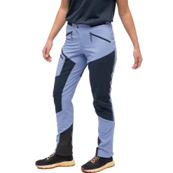 Store Bergans Tind Softshell Pants Women - Blueberry Milk / Navy Blue