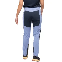 Store Bergans Tind Softshell Pants Women - Blueberry Milk / Navy Blue