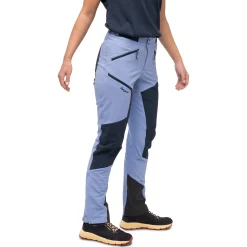 Store Bergans Tind Softshell Pants Women - Blueberry Milk / Navy Blue